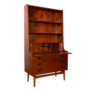 Danish Modern Teak Bookcase / Display / Secretary