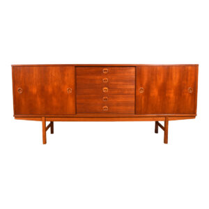 Dux Swedish Modernist Teak Credenza