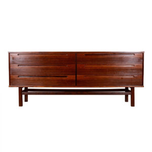 Danish Rosewood 6-Drawer Dresser by Torring, Denmark