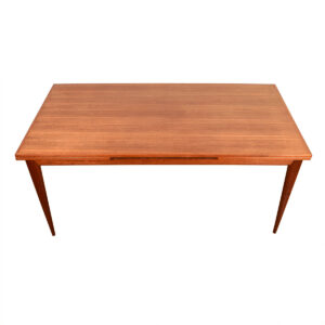 Danish Colossal by Niels Moller Teak Expanding Dining Table
