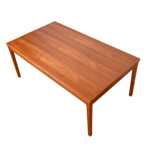 Danish Modern Teak Colossal Expanding Dining Table