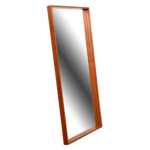 Dux Swedish Modern Teak Rectangular Mirror