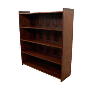 Royal Danish Embassy Compact Bookcase by Grete Jalk in Brazilian Rosewood