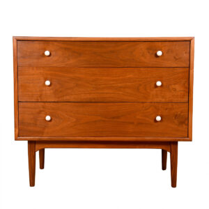 Drexel Declaration 3-Drawer Walnut Dresser | Chest by Kipp Stewart & Stewart MacDougall