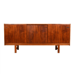 Kofod-Larsen Danish Walnut Sliding Door Sideboard
