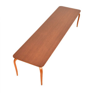 Bruno Mathsson ‘Long Table’ Swedish Modern Organic-Leg Coffee Table