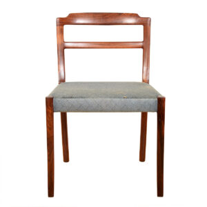 Ole Wanscher Danish Modern Rosewood Curved-Back Accent | Side Chair
