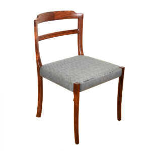 Ole Wanscher Danish Modern Rosewood Curved-Back Accent | Side Chair