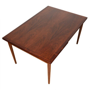 Danish Modern Rosewood Expanding Dining Table