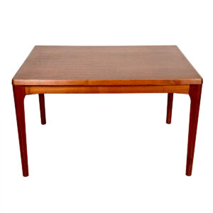 Small Danish Modern Teak Expanding Dining Table