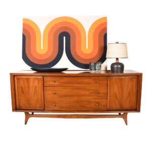 Mid-Century Modern Walnut Sideboard | Dresser