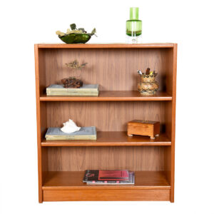 Small Danish Modern Bookcase in Teak