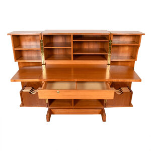 The ‘Magic Box’ in Teak a Danish Modern Hideaway Desk!