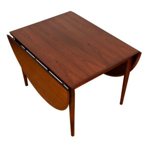 Arne Vodder for Sibast Furniture Danish Rosewood Drop Leaf Table