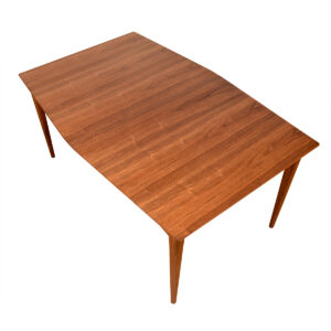 The Rectangular-Polygon: A Mid Century Modern Walnut Expanding Dining Table