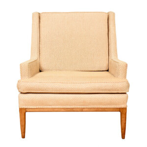 Paul McCobb Style Mid-Century Upholstered Club Chair