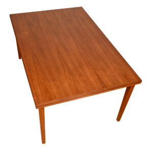 H. Sigh + Son Party Size Danish Teak Expanding Dining Table