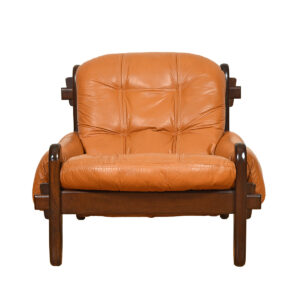 Jean Gillon Rare Brazilian Sofa & Lounge Chair Set