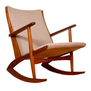 Boomerang Rocking Chair by Georg Jensen for Kubus, 1960s