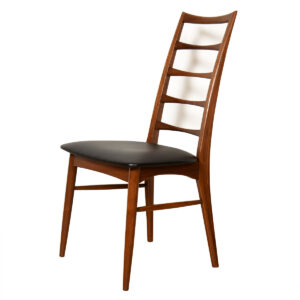 Danish Walnut Koefoeds Hornslet Set of 6 Side Dining Chairs