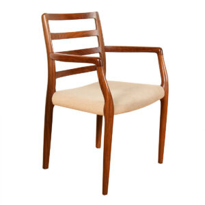 Danish Modern Rosewood Niels Møller Arm Chair — Model #68