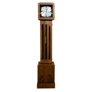 Mid Century Rosewood Grandfather Clock
