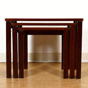 Nesting Set of 3 Danish Modern Rosewood Accent | End Tables