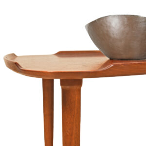 The Highly Sought After Danish Teak “Guitar Pick” Triangular Coffee Table
