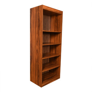 Super Deep (18”) Danish Modern Bookcase w. Adjustable Shelving ~ Perfect for Vinyl Storage!