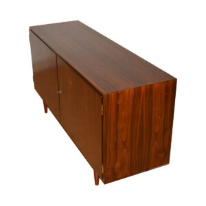 Danish Rosewood Locking Storage Cabinet | Sideboard