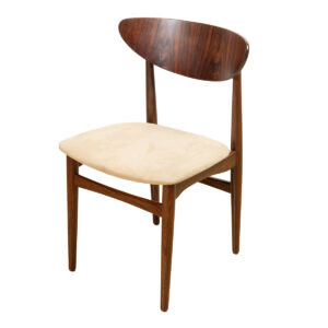 Set of 6 Danish Modern Brazilian Rosewood Dining Chairs by H.P. Hansen