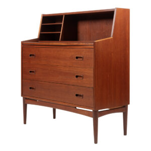 1950’s Danish Modern Teak Secretary-Desk | Vanity | Dresser
