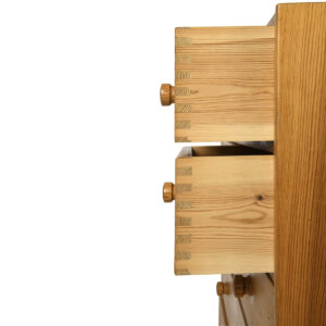 Swedish 1970s 15″ Shallow and Tall 9-Drawer Dresser | Chest of Drawers