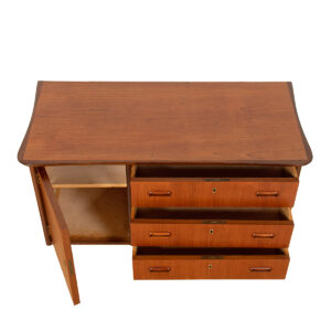 The 38″ Mini-Sideboard | Cabinet in Two-Tone Danish Teak