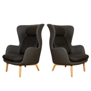 Pair, Fritz Hansen “Ro” Lounge Chairs