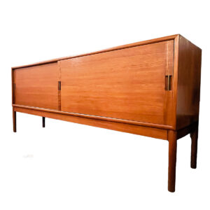 Long + Lean Norwegian Teak Sideboard | Credenza