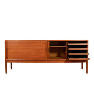 Long + Lean Norwegian Teak Sideboard | Credenza