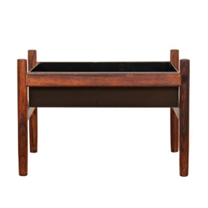 Danish Modern Rosewood Planter in a Compact Size