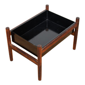 Danish Modern Rosewood Planter in a Compact Size