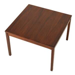 Scandinavian Square Coffee | Accent | Side Table in Rosewood