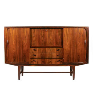 Brazilian Rosewood + Cool Danish Design = One Magnificent Highboard