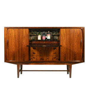 Brazilian Rosewood + Cool Danish Design = One Magnificent Highboard