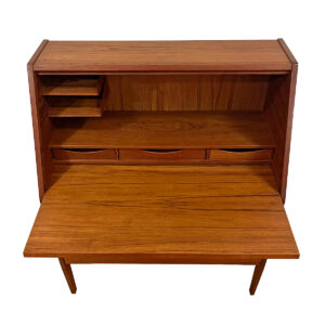 Torring Danish Modern Teak Secretary by Kai Kristiansen